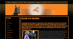 Desktop Screenshot of nydobermans.com